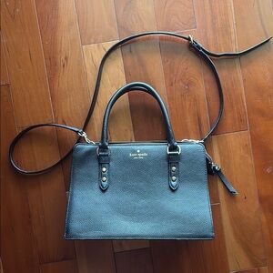 LIKE NEW kate spade Black Leather Crossbody